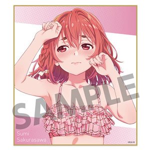 Rent-A-Girlfriend Mini Colored Paper Sumi Sakurasawa Swimwear Ver. (Anime Toy)