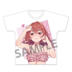 Rent-A-Girlfriend Full Graphic T-Shirt Sumi Sakurasawa Swimwear Ver. L Size (Anime Toy)