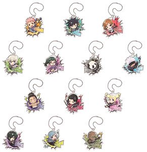 Buchimasu! Jujutsu Kaisen Exchange Meeting Acrylic Key Ring (Set of 13) (Anime Toy)