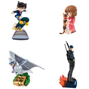 Petitrama Series Detective Conan Secret Scene Box Vol.1 (Set of 4) (PVC Figure)