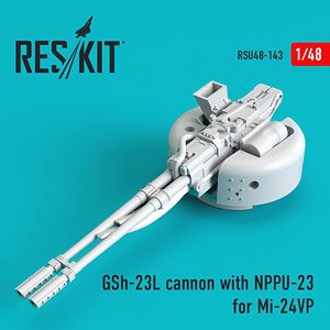 GSh-23L Cannon with NPPU-23 for Mi-24VP (Plastic model)