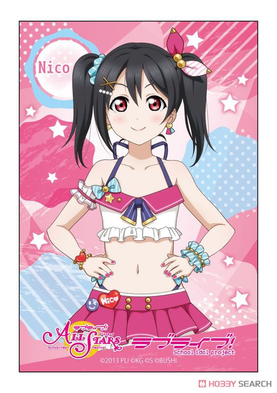 ラブライブ！スクールアイドルフェスティバル ALL STARS スクエアカンバッジ μ`s 水着 ver. (9個セット) (キャラクターグッズ) 商品画像10