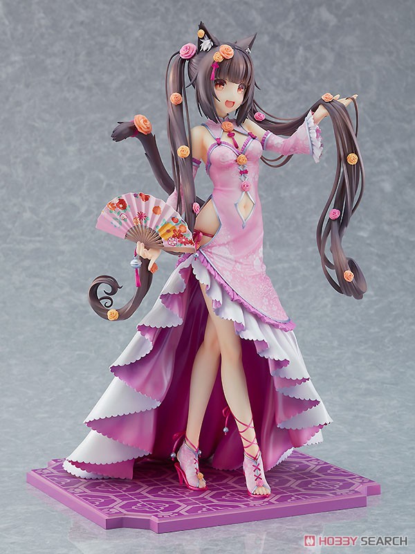 Chocola: Chinese Dress Ver. (PVC Figure) Item picture3
