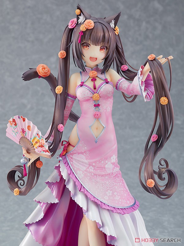 Chocola: Chinese Dress Ver. (PVC Figure) Item picture5
