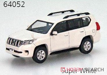 TOYOTA LAND CRUISER PRADO Super White (ミニカー) 商品画像1