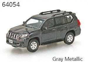 TOYOTA LAND CRUISER PRADO Gray Metallic (ミニカー)