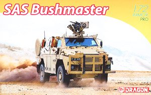 イギリス軍 SAS ブッシュマスター 装輪装甲車 (プラモデル)