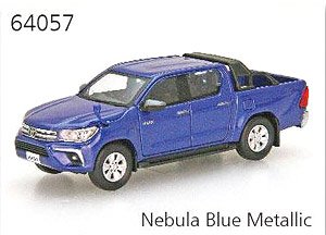 TOYOTA HILUX Nebula Blue Metallic (ミニカー)