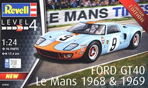 Ford GT40 LeMans 1968 (Limited Edition) (Model Car)