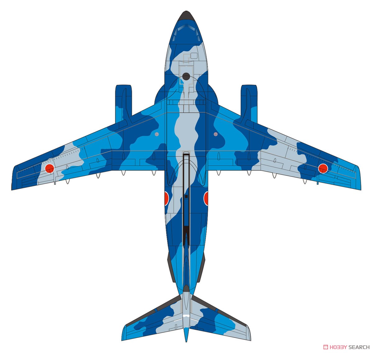 JASDF Kawasaki C-1 `402nd Tactical Airlift Squadron 50th Anniversary` Blue Camouflage (Plastic model) Other picture3