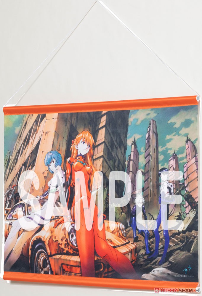 貞本義行「新世紀エヴァンゲリオン」B3タペストリー E (キャラクターグッズ) 商品画像3