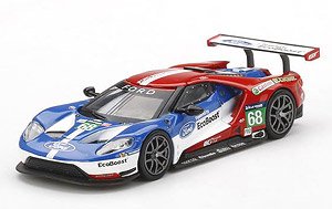 フォード GT LMGTE PRO ル・マン24時間 2016 クラス優勝車 #68 フォードチップガナッシチームUSA (左ハンドル) (ミニカー)