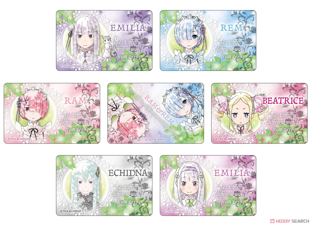 Re:Zero -Starting Life in Another World- Komorebi Art IC Card Sticker Ram (Anime Toy) Other picture1