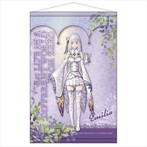Re:Zero -Starting Life in Another World- Komorebi Art B2 Tapestry Emilia (Anime Toy)