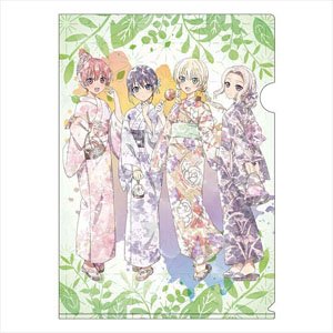 カノジョも彼女 こもれびアート A4クリアファイル 集合 (キャラクターグッズ)