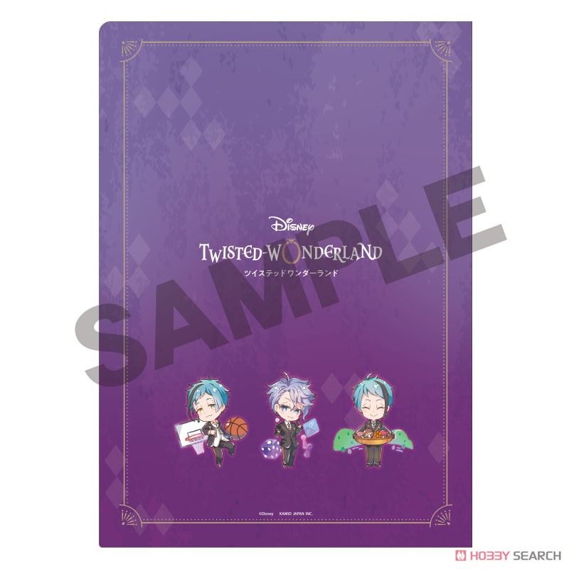 [Disney: Twisted-Wonderland] Single Clear File Octavinelle Charactive (Anime Toy) Item picture2