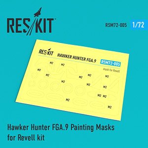 ホーカー ハンター FGA.9 塗装マスク シール (レベル用) (プラモデル)