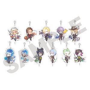 [Disney: Twisted-Wonderland] Trading Connect Acrylic Key Ring Vol.2 Charactive (Set of 11) (Anime Toy)