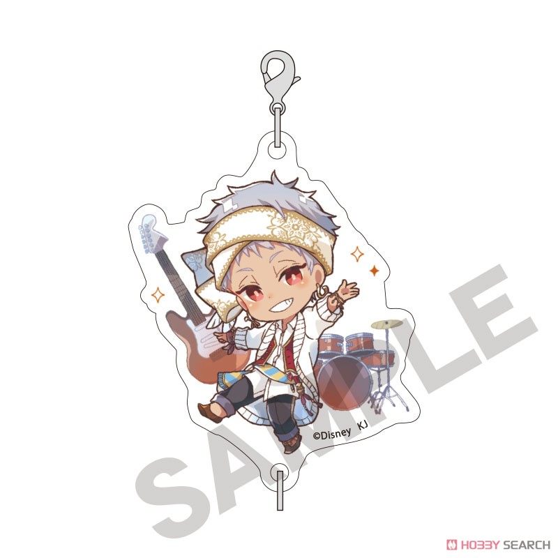 [Disney: Twisted-Wonderland] Trading Connect Acrylic Key Ring Vol.2 Charactive (Set of 11) (Anime Toy) Item picture1