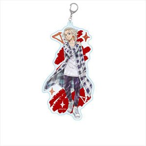 Tokyo Revengers Pastel Crayon Art Acrylic Key Ring Big Manjiro Sano (Anime Toy)