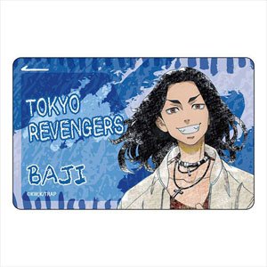 Tokyo Revengers Pastel Crayon Art IC Card Sticker Keisuke Baji (Anime Toy)