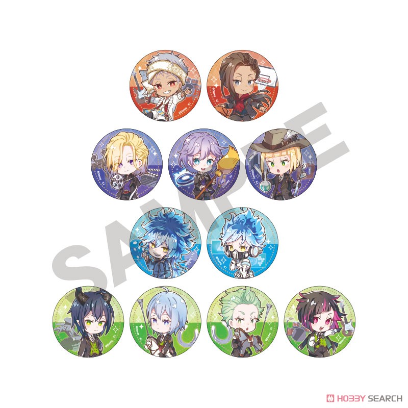 [Disney: Twisted-Wonderland] Trading Can Badge Vol.2 Charactive (Set of 11) (Anime Toy) Item picture12