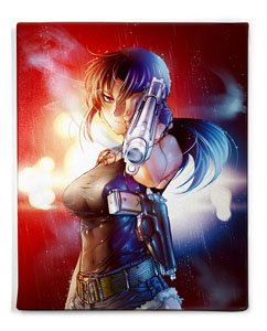 Black Lagoon (Original) Revy F6 Canvas Art (Anime Toy)