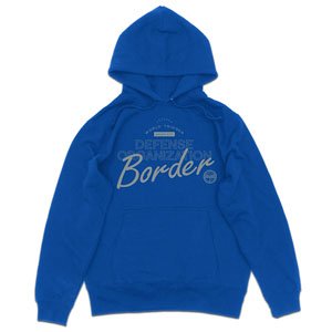 World Trigger Defense Organization [Border] Pullover Parka Royal Blue XL (Anime Toy)