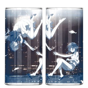 白い砂のアクアトープ くくる＆風花アクアリウム グラス (キャラクターグッズ)