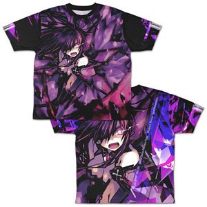 Date A Live IV Tohka Yatogami (Inverse) Double Sided Full Graphic T-Shirt S (Anime Toy)