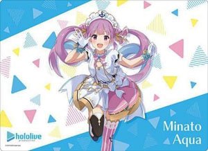 Bushiroad Rubber Mat Collection V2 Vol.91 Hololive Production [Minato Aqua] Hololive 1st Fes. [Nonstop Story] Ver. (Card Supplies)