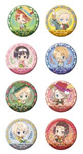 Hetalia: World Stars Trading Hhologram Can Badge Fairy Tale Ver. (Set of 8) (Anime Toy)
