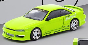 VERTEX Silvia S14 Light Green (ミニカー)