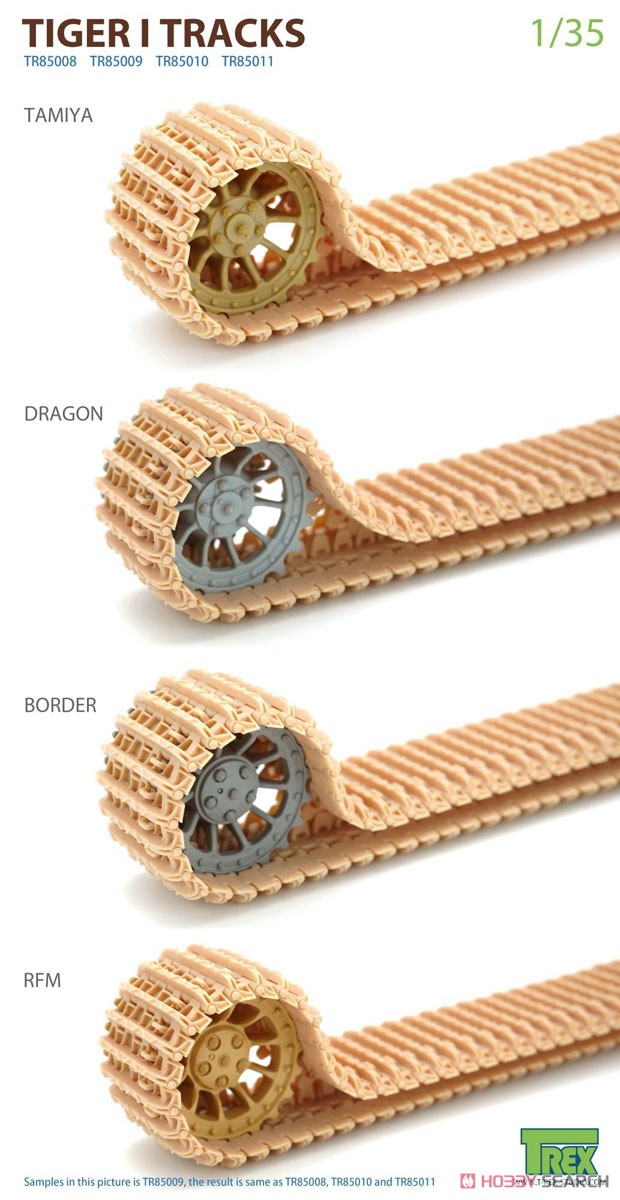 Tiger Tracks Early Type (Plastic model) その他の画像4