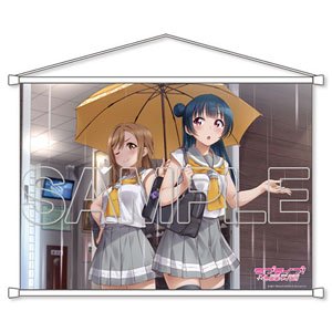 [Love Live! Sunshine!!] B2 Tapestry Aqours Yoshiko & Hanamaru (Anime Toy)