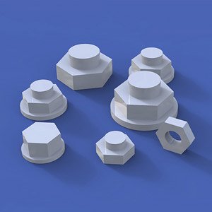 Assorted Bolts No.1 (Plastic model)