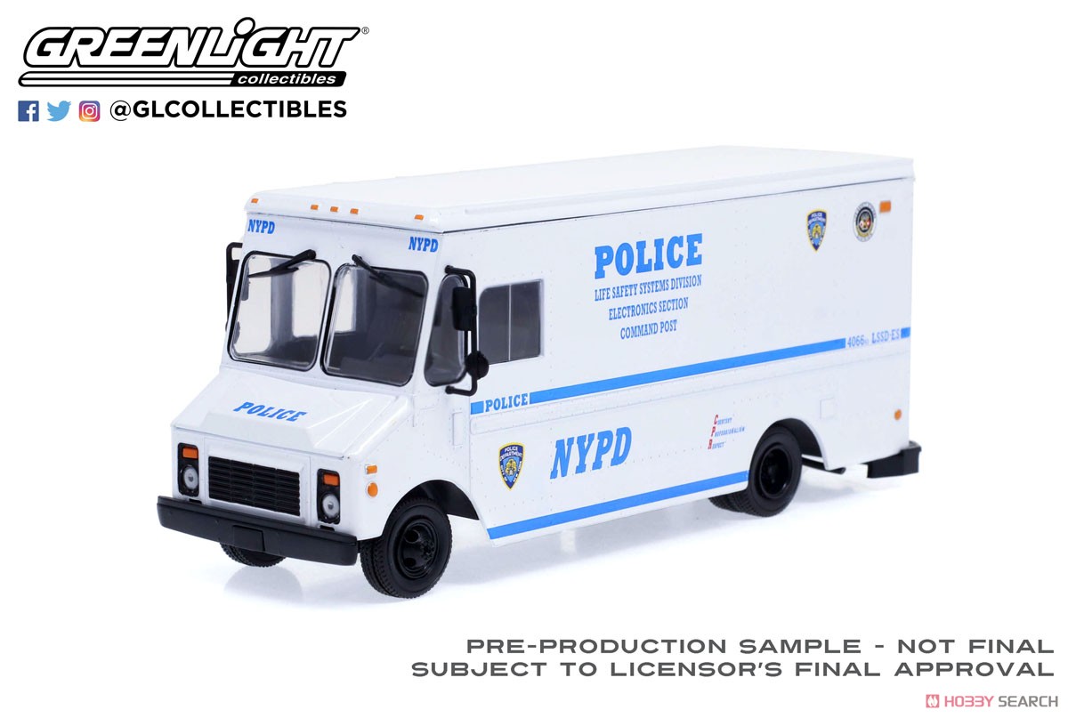 1993 Grumman Olson - New York City Police Dept.(NYPD) Life Safety Systems Division (ミニカー) 商品画像1