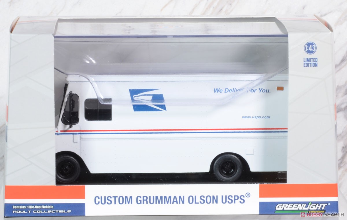 Grumman Olson - United States Postal Service (USPS) Delivery Truck Custom (ミニカー) パッケージ1