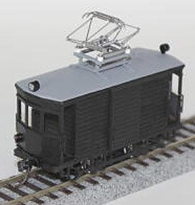 1/80(HO) Wooden Electric Freight Car Type DEWA1 Kit (F-Series) (Unassembled Kit) (Model Train)