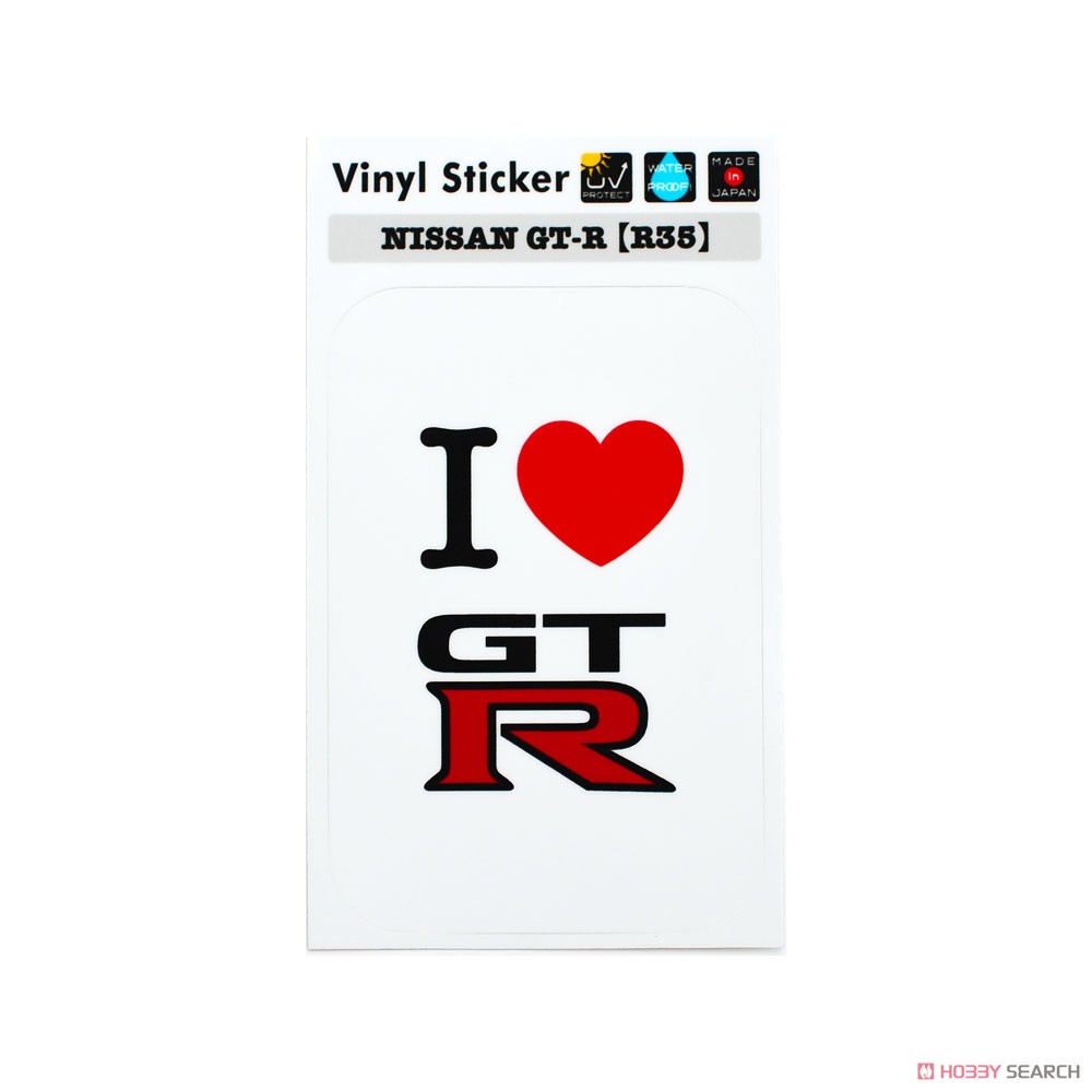 I Love GT-R Sticker R35 (Toy) Item picture1