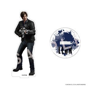 Resident Evil: Infinite Darkness Big Acrylic Stand Leon (Anime Toy)