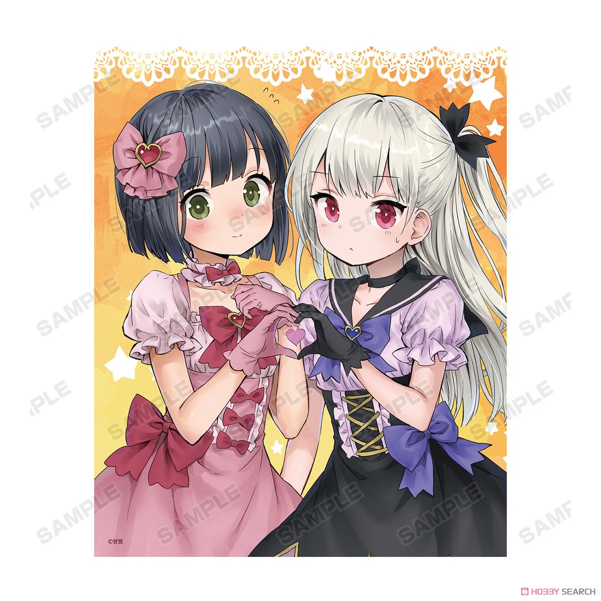 Ms. Vampire who Lives in My Neighborhood. Sophie Twilight & Akari Amano Canvas Board (Anime Toy) Item picture2