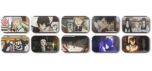 Bungo Stray Dogs Square Can Badge (Set of 10) (Anime Toy)