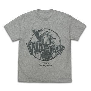 Little Busters! Wafuu! Kudryavka T-Shirt Mix Gray S (Anime Toy)