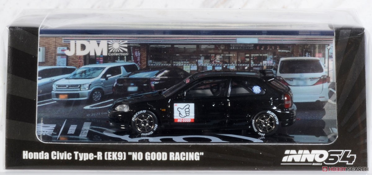 Honda シビック Type-R EK9 NO GOOD RACING (ミニカー) パッケージ1