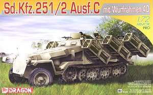 WW.II ドイツ軍 Sd.Kfz.251/2 Ausf.C ヴルフラーメン40搭載型 (プラモデル)