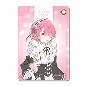 [Re:Zero -Starting Life in Another World- 2nd Season] Leather Pass Case Design 03 (Ram) (Anime Toy)
