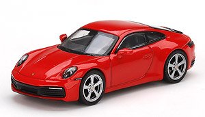 ポルシェ 911(992) カレラ S ガーズレッド (左ハンドル) (ミニカー)