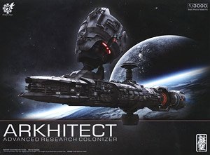 プラスチックモデル Arkhitect Spaceship(アーキテクト スペースシップ) (プラモデル)