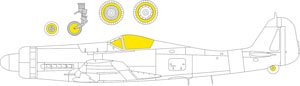Fw190D-11/13 「Tフェース」両面塗装マスクシール (エデュアルド用) (プラモデル)